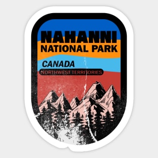 Nahanni National Park Canada Sticker